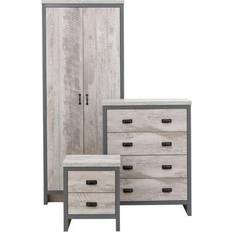 GFW Boston Armoire 73x182cm 3pcs