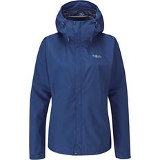 Rab Women's Downpour Eco Waterproof Jacket - Nightfall Blue