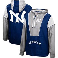 Senior Jackets & Sweaters Mitchell & Ness New York Yankees Highlight Reel Windbreaker Half-Zip Hoodie Jacket Sr