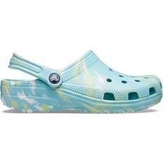 Caucho Zapatillas de Exterior Crocs Classic Marbled Clog - Pure Water Multi