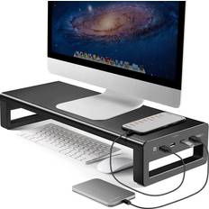 Vaydeer Monitor Stand With 4 USB 3.0