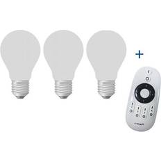 Pære e27 fjernbetjening DANALED LED pære 3 Illuminations E27 Bestillingsvare, 6-7 dages levering
