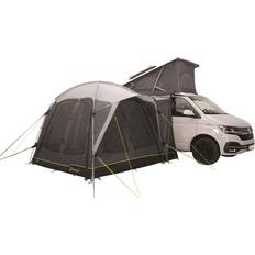 Gråa Tält Outwell Milestone Lux Camper Awning black & grey 2023 Drive away awnings & van awnings