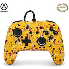 PowerA Switch Enhanced Wired Controller Pikachu Moods