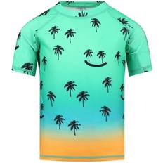 Keltainen UV-paidat Molo Neptune Rash Guard Summer Happy - Green