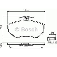 Bosch BP237 Bremsbeläge Vorderachse