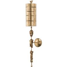 Loops Gold Leaf Floor Lamp