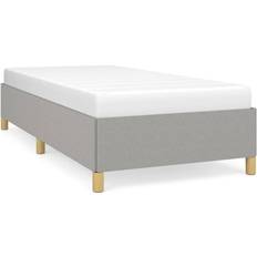vidaXL 90x200 stof Sengeramme
