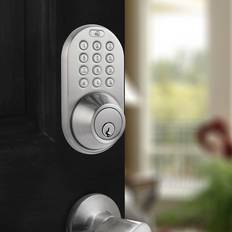 Door Locks & Deadbolts Milocks DF-02SN Electronic Keyless Entry Touchpad Deadbolt Door