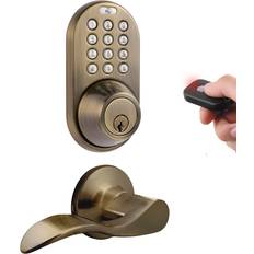 Door lock with code Milocks XFL-02AQ Passage Combo