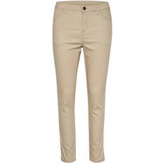 Kaffe Slim-fit Trousers - Feather Gray