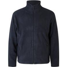 6XL - Dam Tröjor ID Fleecekofta - Marinblå