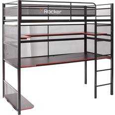 X-Rocker BattleBunk Gaming Bed with Desk 41.3x77.6"