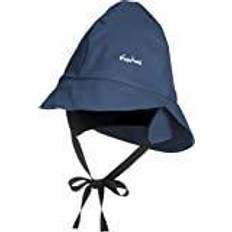 Niña Gorros Playshoes Unisex Kinder Regenmütze, Fleecefutter 408950, Marine