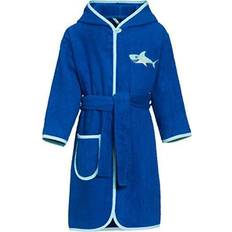 Fille Vêtements de nuit Playshoes Peignoir en tissu éponge grand enfant - Bleu