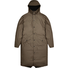 Longer jacket rains Rains Longer Jacket Unisex - Wood