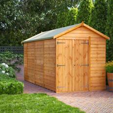 power 14x6 Overlap Windowless Double Door Shed (Building Area )