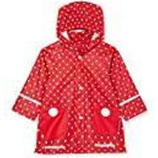 9-12M Chubasqueros Playshoes Mackintosh Para Niños Dots - Rouge