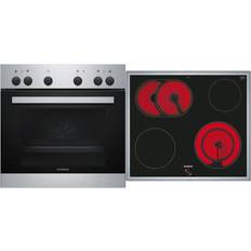 Indépendant Cuisinières Siemens EQ110KA1EE Set D''Appareils De Cuisine Céramique