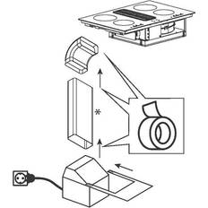 Thermex kit Thermex Recirkulationskit 6 til Typhoon og Tornado Fjernlager, 5-6 dages levering