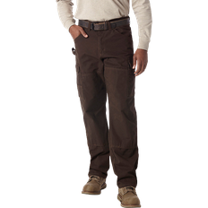 Brown - Men Pants Wrangler Ripstop Ranger Cargo Pant