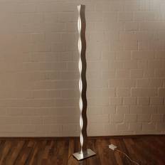 ECO-Light Gulvlamper ECO-Light Wave nikkel Gulvlampe