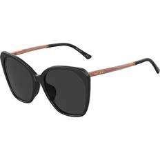 Jimmy Choo Men Sunglasses Jimmy Choo Ele-f-S-807 Sunglasses - Black