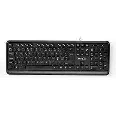 Numerisk tastatur usb Nedis Wired Keyboard USB-A