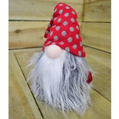 Red Decorations Festive 34cm Cuddly Santa Gonk Decoration