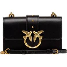 Cuir - Noir Sacs bandoulière Pinko Love One Mini Shoulder Bag - Black