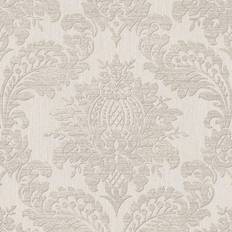 Wallpapers Boutique Taupe Archive Damask Wallpaper