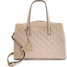 Dune London Dignify Large Quilted Tote Bag - Nude