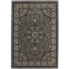 Carpets & Rugs Think Rugs Heritage 4400 Traditional Grey