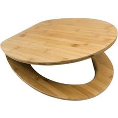 Ridder Asiento De Inodoro Tampa Con Cierre Suave Bambú Natural