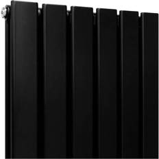 MonsterShop Radiadores De Panel Plano Diseíador 1800 x 420 mm Negro Mate