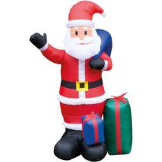 St Helens Inflatable Santa Claus with Presents, 154cm Figurine