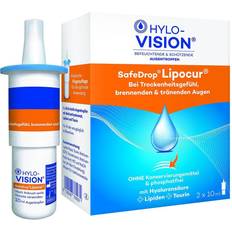 Kontaktlinsenzubehör HYLO-VISION SafeDrop Lipocur Augentropfen 2x10 Milliliter