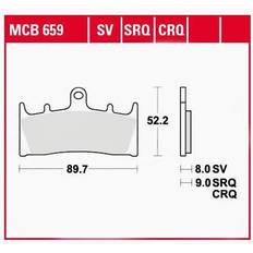 TRW Lucas Bremseklods MCB659