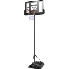 Costway Adjustable Height Portable Basketball Stand with Wheels