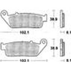 Pièces de Vélo TRW Sinter Maxi Scooter MCB598SRM