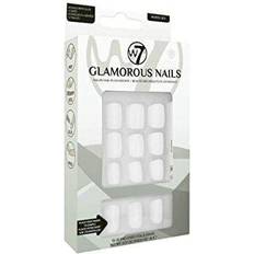 W7 Glamorous Nails White Lily - 24 PCS