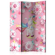 Bomuld Boghylder Arkiio Unicorn on Flowerbed 135 x 172 cm