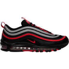 Nike air max 97 black university red Nike Air Max 97 M - Black/Metallic Silver/University Red