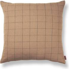 ferm LIVING Grid Komplet pyntepude Brun (50x50cm)