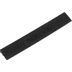 Sealey FT3EBM 400 x 60mm Black Polypropylene Floor Tile Edge 6pk