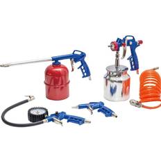 Autojack 5Pc Air Kit Tyre Inflator Spray Line Compressor