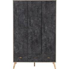 Wardrobes on sale SECONIQUE Nordic 3 Door 3 Wardrobe