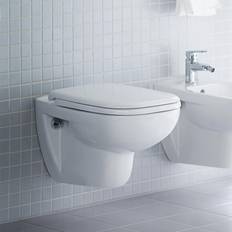 Toalett p lås Duravit Vägghängd Toalett D-Code P-lås