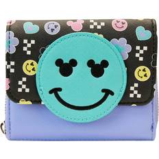 Blue Wallets & Key Holders Loungefly Disney: Mickey Mouse Y2K Flap Wallet