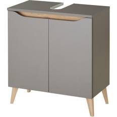 Pelipal Mobile Sospeso Grigio Sotto Il Lavabo 60 x 53 cm Set 357